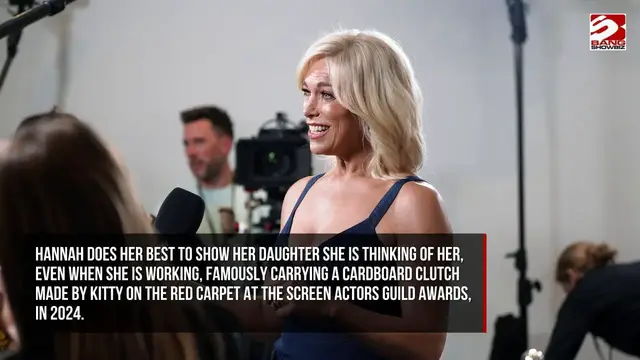 Video thumbnail for Hannah Waddingham says she suffers from 'mummy guilt'