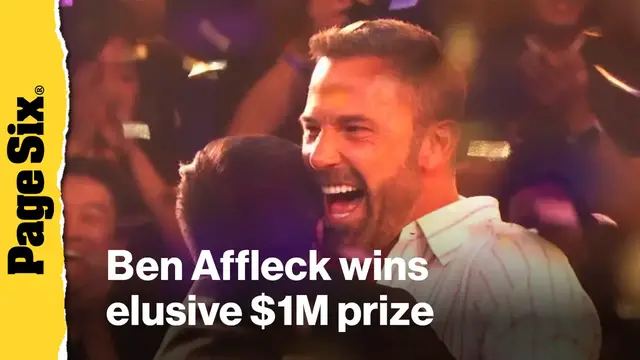 Video thumbnail for Ben Affleck nabs $1M prize on 'Who Wants to Be a Millionaire?'