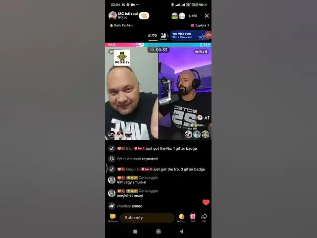 Video thumbnail for MC Isti - tiktok párbaj Sanyaval [7/22]
