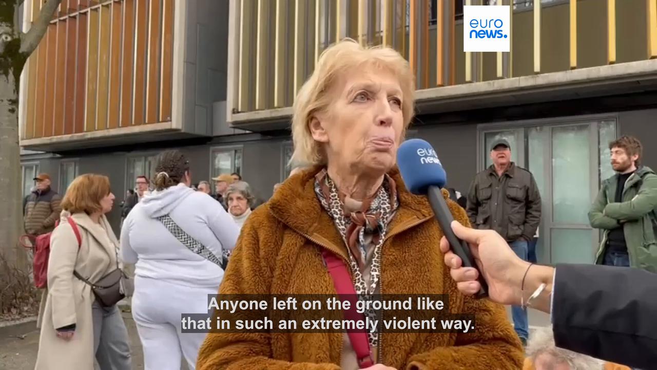 Video thumbnail for Over 3,000 people march in France in honour of far-right activist