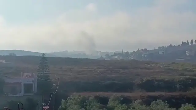 Video thumbnail for Lebanon: Israeli Artillery Batter Southern Lebanon Towns.