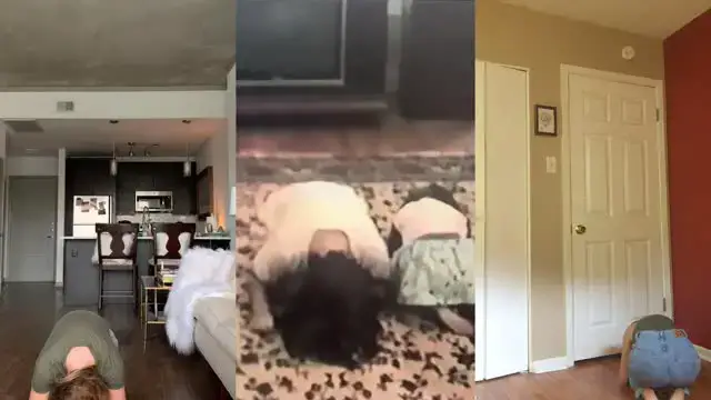 Video thumbnail for Sisters Recreate Childhood Dance Remotely For Father's Birthday | Happily TV