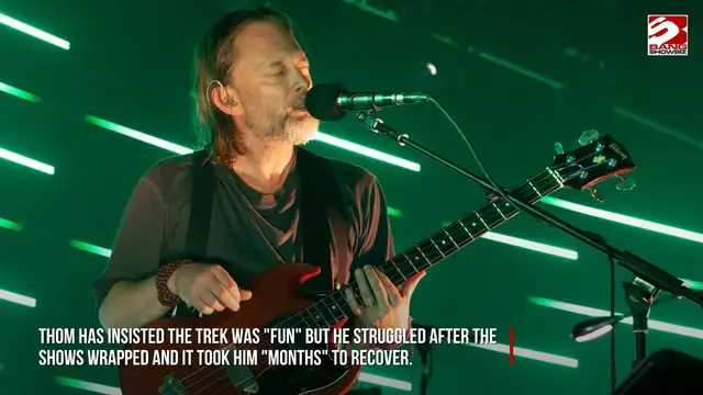 Video thumbnail for Thom Yorke suffered 'self-confidence crash' after Radiohead reunion.