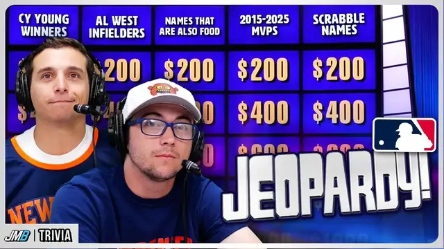 Video thumbnail for Some of the best categories we've had in MLB RefGuess Jeopardy! (16.0)