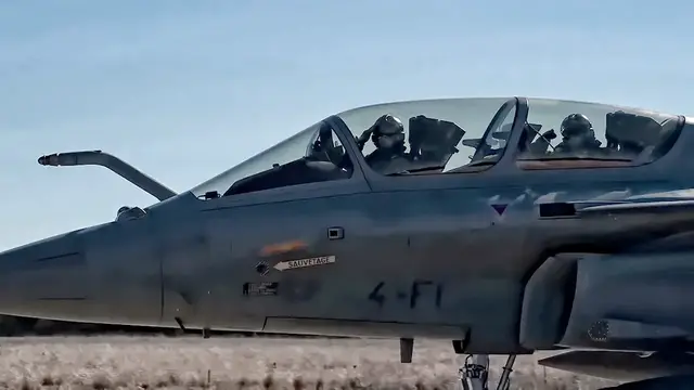 'Video thumbnail for NATO Fighter Jets Takeoff From Spain Air Base (FEB 2022)'