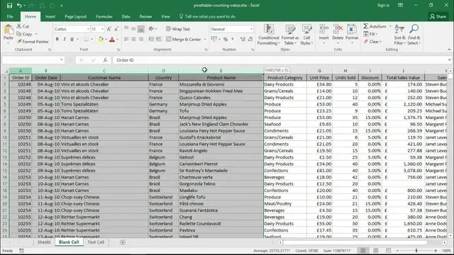 'Video thumbnail for Two Reasons Your PivotTable Counts Instead of Sums Values'