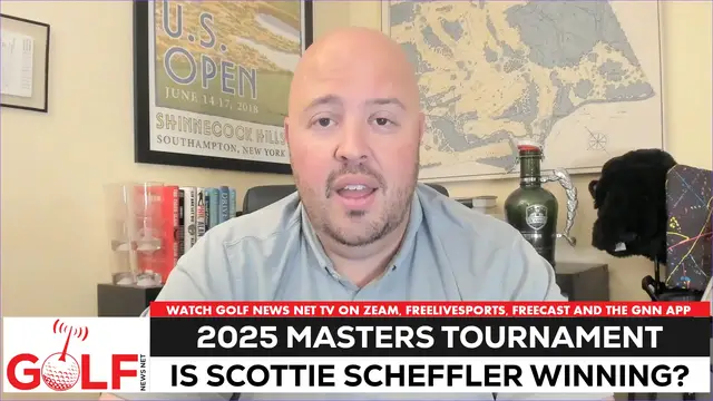 Video thumbnail for Scottie Scheffler feels inevitable after Masters opening 68