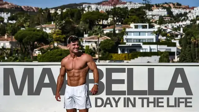 Video thumbnail for rob lipsett: living the dream: a day in my life, marbella, fitness & food