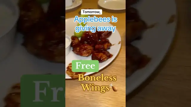 'Video thumbnail for finance unfolded: applebee's free boneless wings every monday'