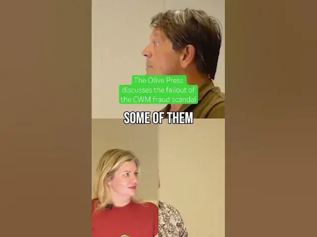 Video thumbnail for The Olive Press discusses the fallout of the CWM fraud scandal #fraud #scandal #costadelsol #expats