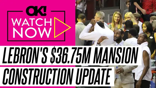 'Video thumbnail for LeBron James' $36.75 Million Mega-Mansion Undergoing Luxurious Construction: Photos'