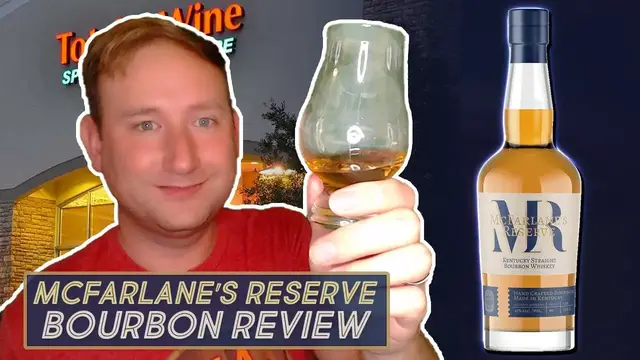 Video thumbnail for McFarlane's Reserve Bourbon Review - Total Wine's Newest 'Spirits Direct' Whiskey