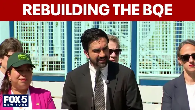 Video thumbnail for Mamdani unveils NYC's $4B plan to fix BQE; groundbreaking won't start until 2030