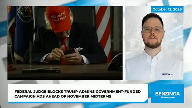 Video thumbnail for Trump Ads Blocked By Judge