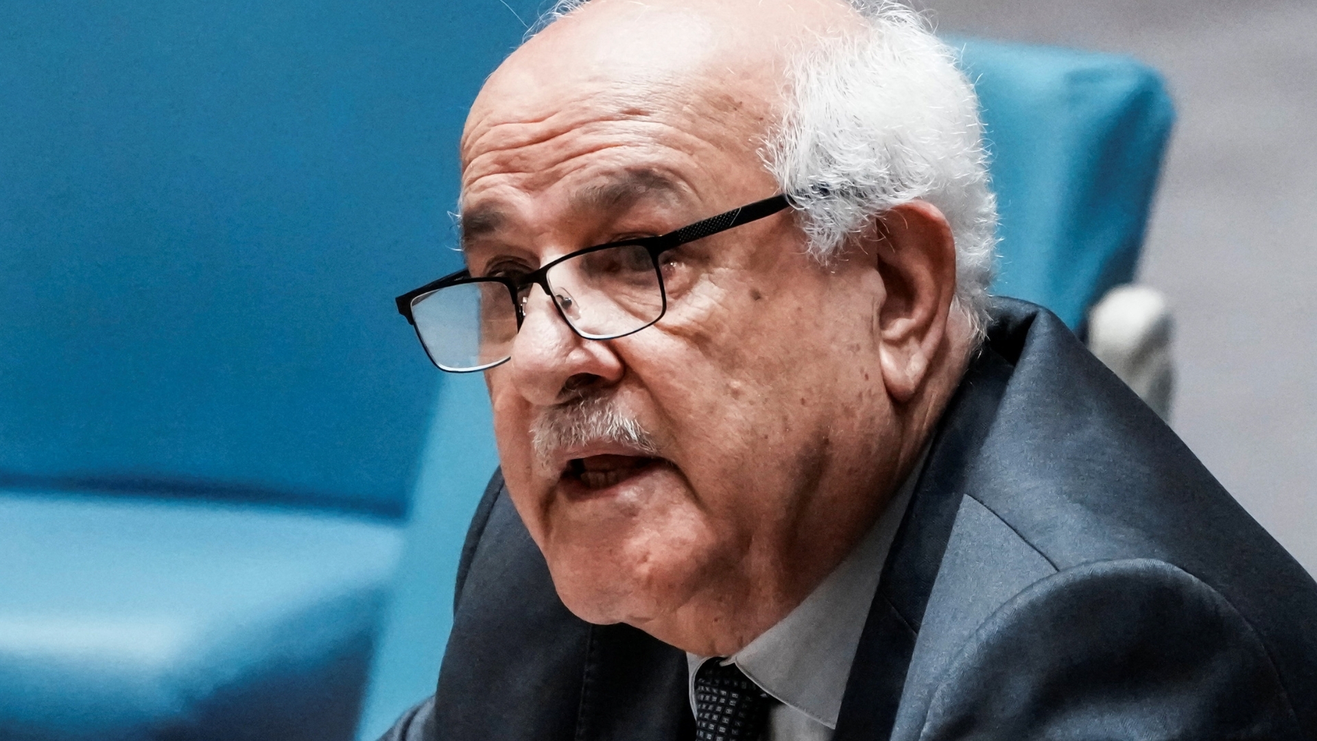 Video thumbnail for UN Security Council discusses Middle East: The council debates the situation in occupied Palestine