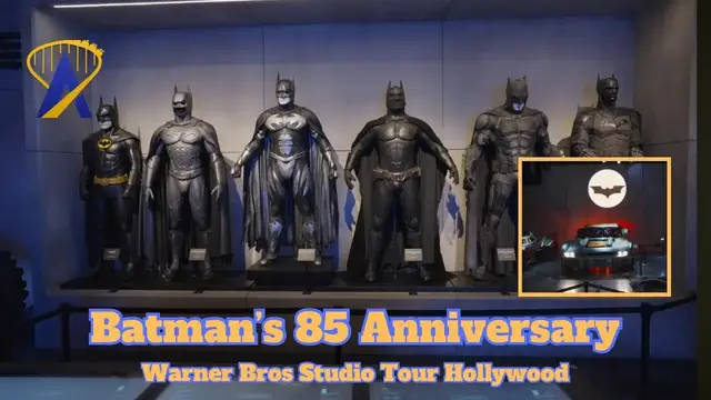 Video thumbnail for Batman’s 85th Anniversary at the Warner Bros. Studio Tour Hollywood