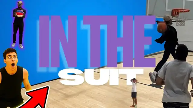 'Video thumbnail for kingdac: suit up and dunk! craziest basketball outfit challenge'