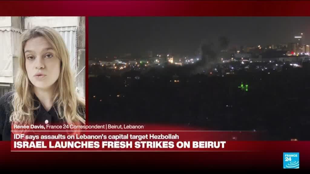 Video thumbnail for War in the Middle East: Israel launches fresh strikes on Beirut