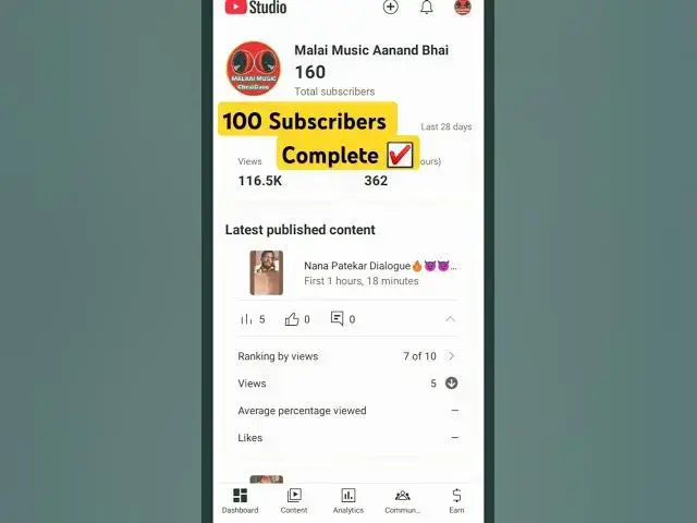 Video thumbnail for 100 Subscribers Complete ☑️ #shorts Us Jaibu Ae Maina Dinesh Lai Yadav amrapali dubey best status