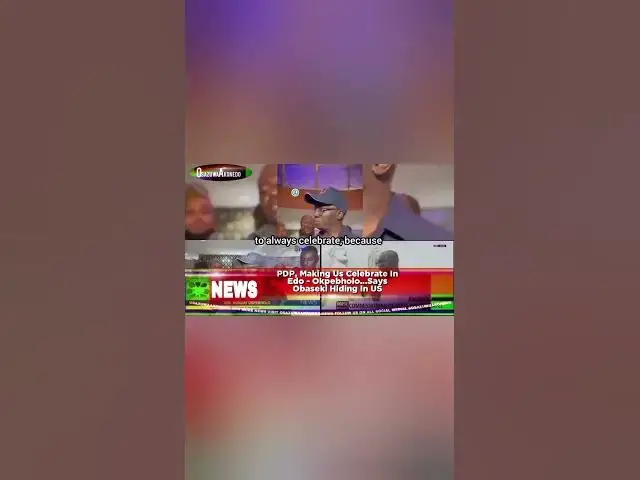 Video thumbnail for PDP, Making Us Celebrate In Edo   Okpebholo Says Obaseki Hiding In US