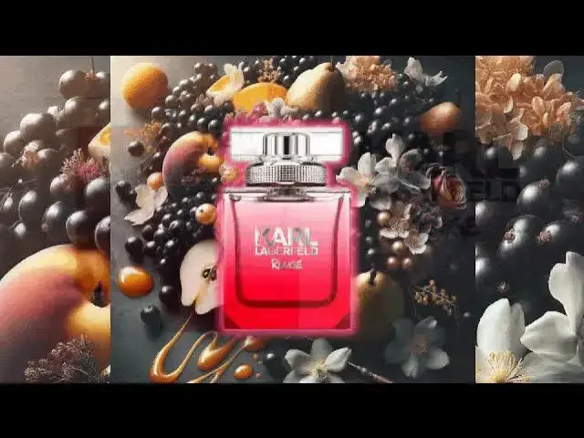 Video thumbnail for Karl Lagerfeld Rouge New Fragrance