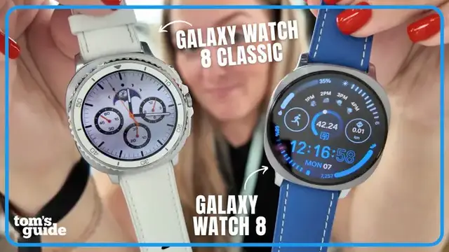'Video thumbnail for Samsung Galaxy Watch 8 and 8 Classic Review'