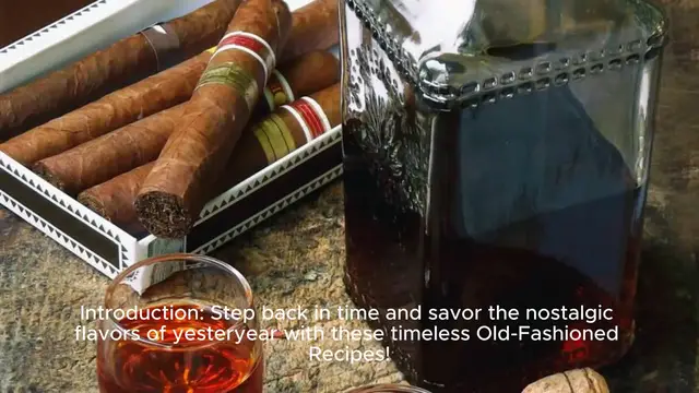 Video thumbnail for Old-Fashioned Recipes