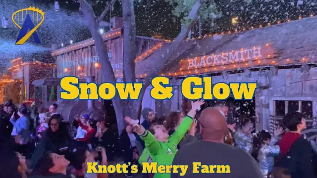 'Video thumbnail for Snow & Glow from Knotts Merry Farm'
