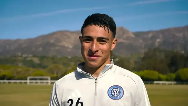 'Video thumbnail for NYCFC's Agustín's Preseason Interview: 2024 Season'
