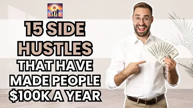 Video thumbnail for 15 Side Hustles That Have Made People $100K a Year
