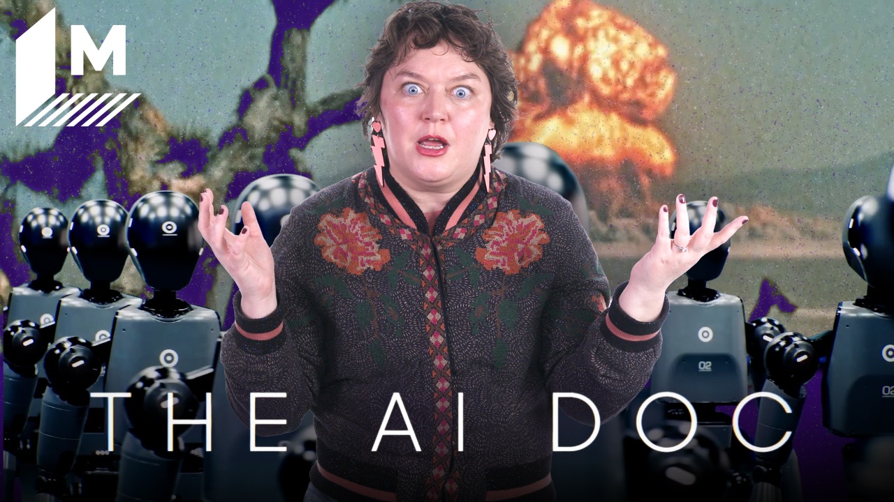 Video thumbnail for The artificial intelligence debate inspired by 'The AI Doc: Or How I Became an Apocaloptimist'