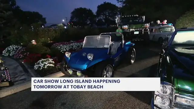 Video thumbnail for Car Show Long Island happening Saturday at Tobay Beach