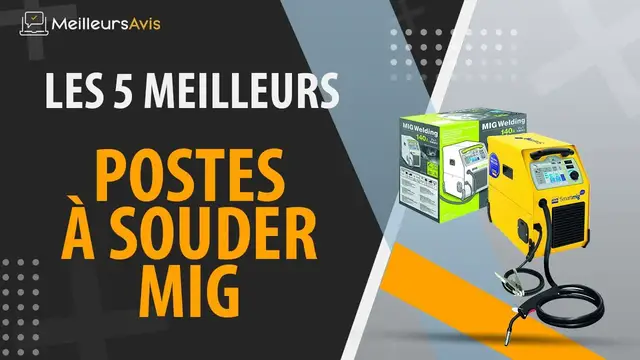 Video thumbnail for ⭐️ MEILLEUR POSTE À SOUDER MIG - Avis & Guide d'achat (Comparatif 2022)