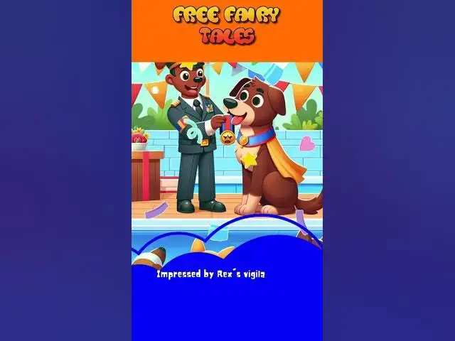 'Video thumbnail for Rex the rescuer a poolside hero - Fairy Tale'