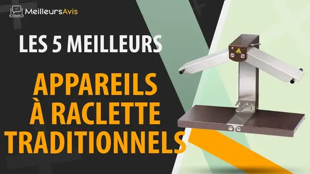 Video thumbnail for ⭐️ MEILLEUR APPAREIL À RACLETTE TRADITIONNEL - Avis & Guide d'achat (Comparatif 2022)