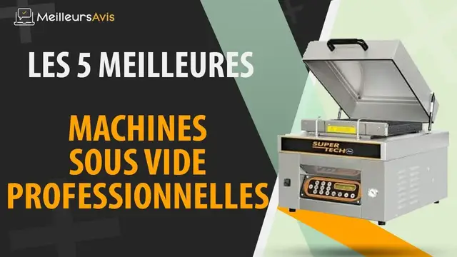 Video thumbnail for ⭐️ MEILLEURE MACHINE SOUS VIDE PROFESSIONNELLE - Avis & Guide d'achat (Comparatif 2022)