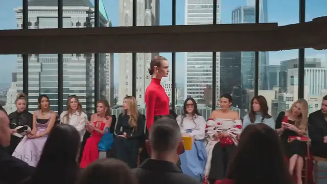 Video thumbnail for Carolina Herrera FW24⧸25 at New York Fashion Week