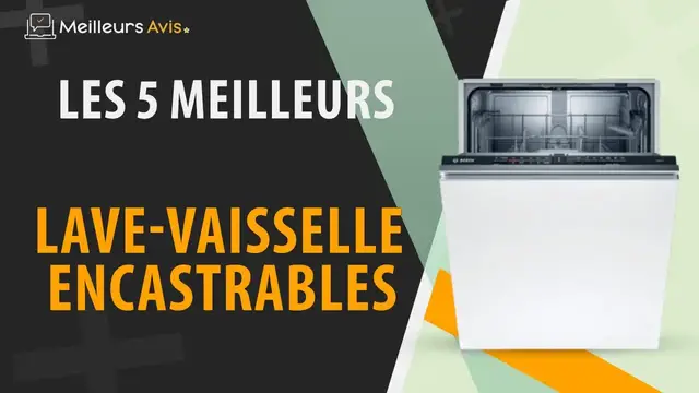 Video thumbnail for ⭐️ MEILLEUR LAVE-VAISSELLE ENCASTRABLE - Comparatif 2023