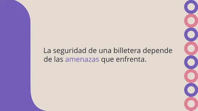 Video thumbnail for Tipos de wallets o billeteras de criptomonedas más seguras