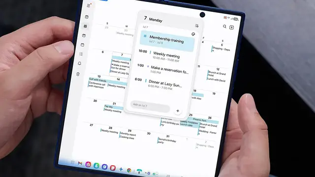 Video thumbnail for Unfold Your Day with the Samsung Galaxy Z Fold7