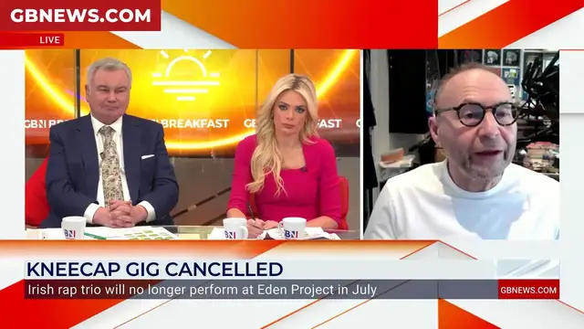 Video thumbnail for Kneecap's young fans will believe their 'behaviour is acceptable', Shalit warns