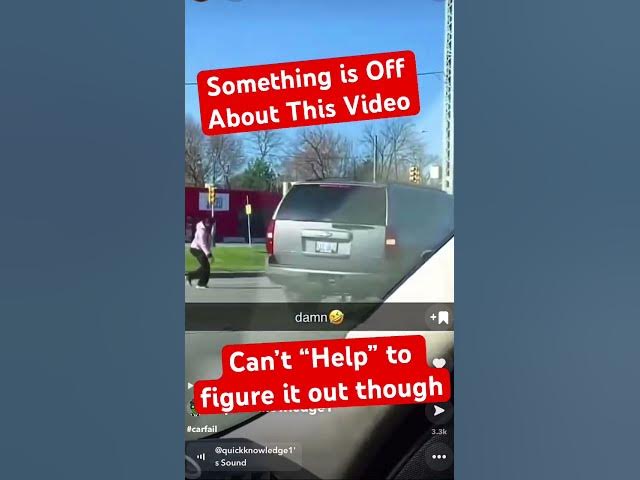 Video thumbnail for Something is off about this video can’t help to figure it out though #lucky #selfdriving