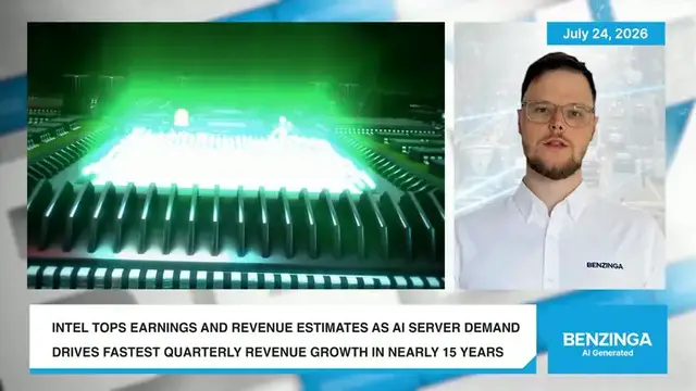 Video thumbnail for Intel Tops Forecasts