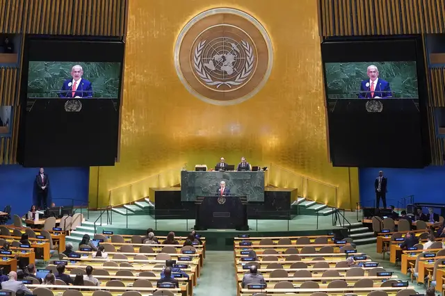 'Video thumbnail for Netanyahu’s UN Israel–Nazi Germany comparison will haunt him: Marwan Bishara'