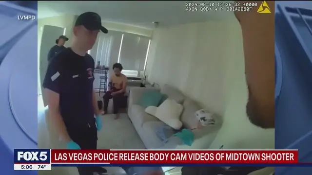 'Video thumbnail for New body camera footage of Midtown Manhattan shooter released'