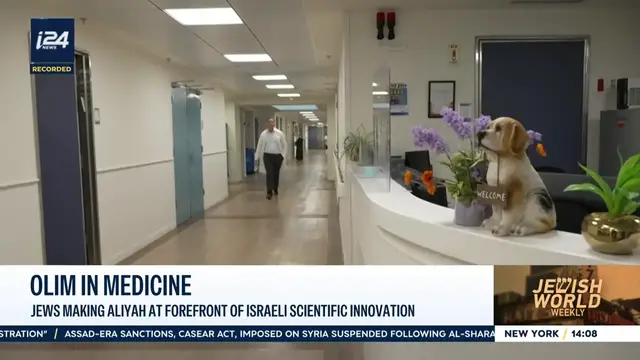 'Video thumbnail for Jews making Aliyah at the forefront of Israeli scientific innocation'