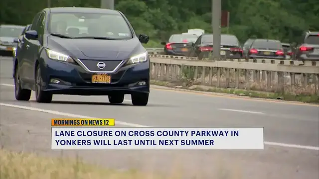 Video thumbnail for Part of Cross County Parkway in Yonkers to close for paving until next summer