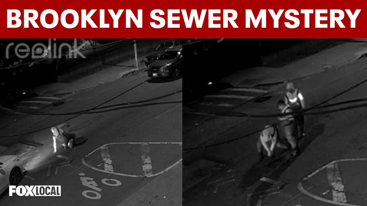 Video thumbnail for 'Like the Ninja Turtles': Videos show groups climbing in and out of Brooklyn sewer manholes