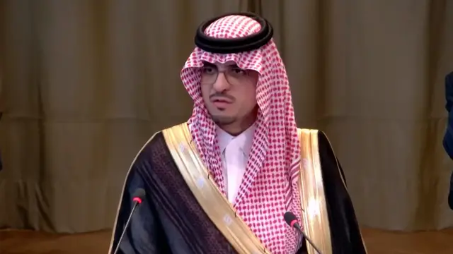 'Video thumbnail for Saudi condemns Israeli occupation at ICJ hearing'