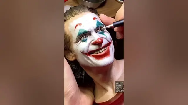 Video thumbnail for Joker Painting progression #shorts